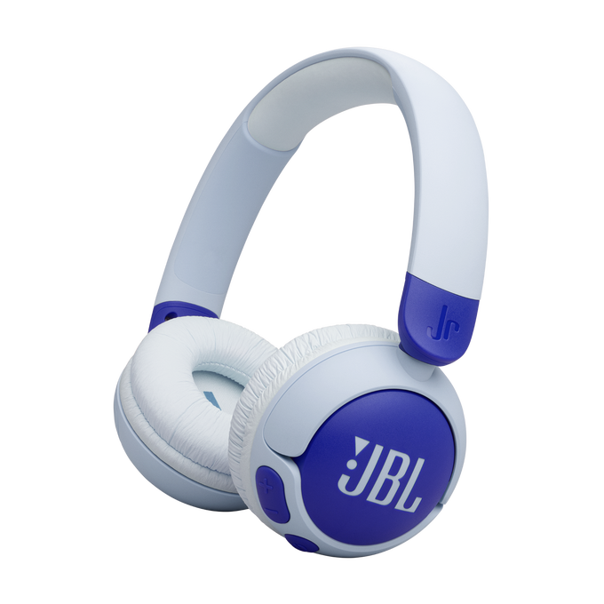 JBL Junior 320BT - Blue - Wireless on-ear kids headphones - Hero image number null